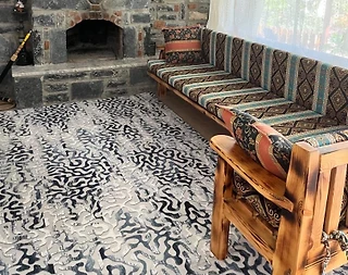 Datça Kızlan'da Sakin Konumda, Geniş Bahçeli, Şömineli, 1+1 Ev - 2