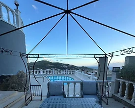 Alanya Kargıcak'ta Deniz Manzaralı, Özel Havuzlu, 3+1 Villa - 3