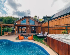 Sapanca Nailiye'de Doğa İçerisinde, Özel Havuzlu, Modern Bungalov - 2