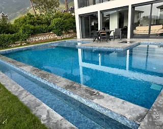 Fethiye Ölüdeniz'de Modern Tasarımlı, Özel Havuzlu, 4+1 Kiralık Villa - 4