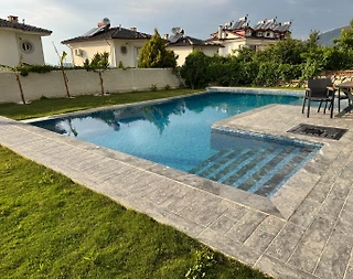 Fethiye Ölüdeniz'de Modern Tasarımlı, Özel Havuzlu, 4+1 Kiralık Villa - 5