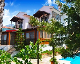 Fethiye Ölüdeniz'de Geniş Havuzlu, Özel Havuzlu, Taş Konseptli Villa - 2