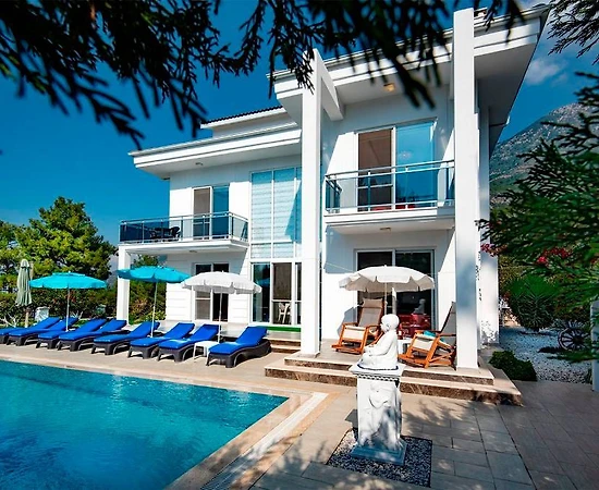 Fethiye Ölüdeniz'de Geniş Ailelere Uygun, Özel Havuzlu, Modern Villa - 1