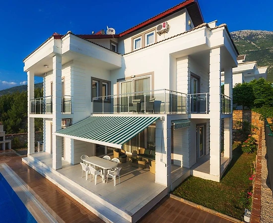 Fethiye Ölüdeniz'de Kalabalık Ailelere Uygun, Özel Havuzlu, Kiralık Villa - 1