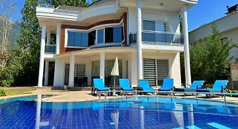 Fethiye Ölüdeniz'de Kalabalık Ailelere Uygun, Özel Havuzlu, Lüks Villa