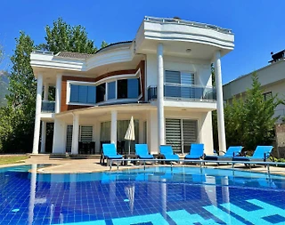 Fethiye Ölüdeniz'de Kalabalık Ailelere Uygun, Özel Havuzlu, Lüks Villa - 1