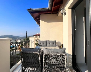 Fethiye Ölüdeniz'de Site İçerisinde, Ortak Havuzlu, Modern Daire - 4