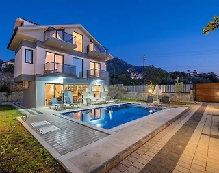 Fethiye Ölüdeniz'de Modern Tasarımlı, Özel Havuzlu, 9 Kişilik Villa - 2