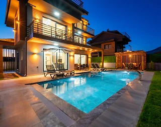 Ölüdeniz Ovacık'ta Merkeze Yakın, Özel Havuzlu, Muhteşem Villa - 4