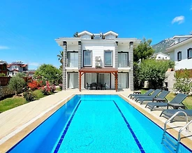 Fethiye Ölüdeniz'de Elverişli Konumda, Özel Havuzlu, Ferah Villa - 3