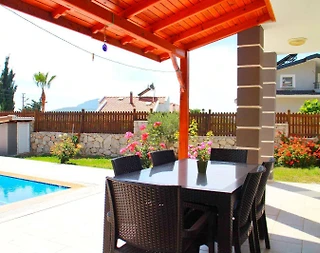 Fethiye Ölüdeniz'de Elverişli Konumda, Özel Havuzlu, Ferah Villa - 5