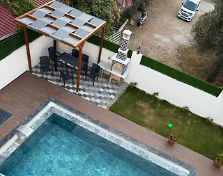 Fethiye Ölüdeniz'de Kalabalık Aileler için Uygun, Özel Havuzlu, Modern Villa - 5