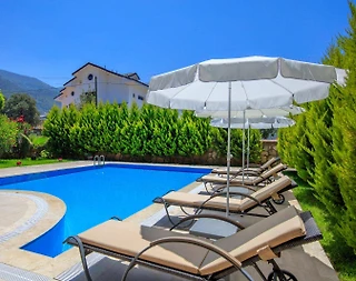 Fethiye Ölüdeniz'de Modern Mimarili, Özel Havuzlu, 4+1 Villa - 4