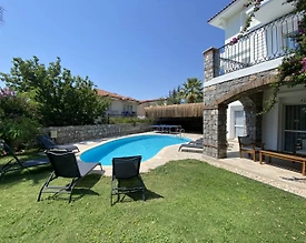 Fethiye Ölüdeniz'de Kalabalık Ailelere Uygun, Özel Havuzlu, Kiralık Villa - 3