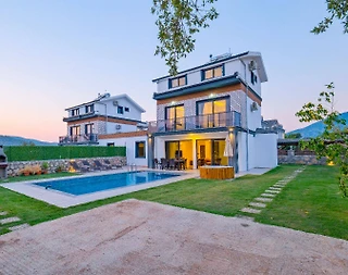Fethiye Ölüdeniz'de Geniş Ailelere Uygun, Özel Havuzlu, Lüks Villa - 5