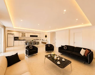 Fethiye Ölüdeniz’de Göz Alıcı Manzaralı, Özel Havuzlu, Beyaz Villa - 5