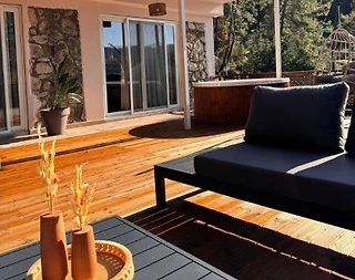 Marmaris Orhaniye'de Doğayla İç İçe, Jakuzili, 2+1 Villa - 2