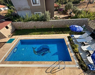 Marmaris Hisarönü'nde Merkezi Konumda, Özel Havuzlu, Şık Villa - 5