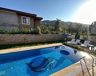 Marmaris Hisarönü'nde Merkezi Konumda, Özel Havuzlu, Şık Villa - 3