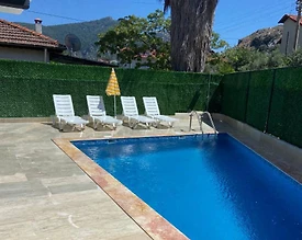 Ortaca Dalyan'da Geniş Ailelere Uygun, Özel Havuzu, 3+1 Villa - 2