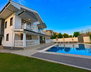Ortaca Dalyan'da Huzurlu Doğada, Özel Havuzlu, Korunaklı Villa - 5