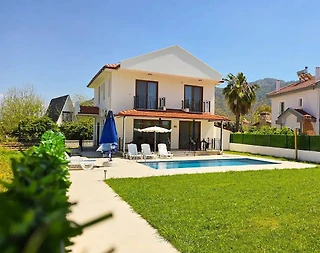 Ortaca Dalyan'da Kalabalık Ailelere Uygun, Özel Havuzlu, Ferah Villa - 3