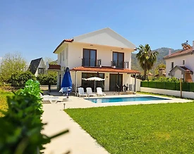 Ortaca Dalyan'da Kalabalık Ailelere Uygun, Özel Havuzlu, Ferah Villa - 3