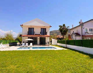 Ortaca Dalyan'da Kalabalık Ailelere Uygun, Özel Havuzlu, Ferah Villa - 5