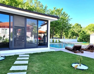 Ortaca Dalyan'da Kalabalık Ailelere Uygun, Özel Havuzlu, Modern Villa - 2