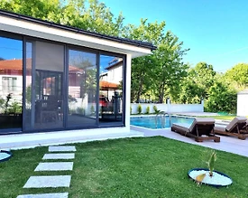 Ortaca Dalyan'da Kalabalık Ailelere Uygun, Özel Havuzlu, Modern Villa - 2