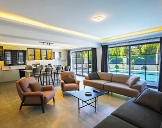 Ortaca Dalyan'da Merkeze Yakın, Özel Havuzlu, 12 Kişilik Villa - 5