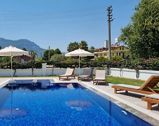 Ortaca Dalyan'da Merkeze Yakın, Özel Havuzlu, 4+1 Villa - 4