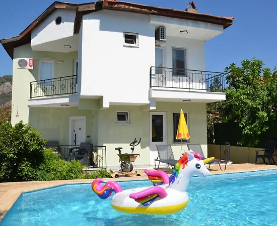 Ortaca Dalyan'da Merkezi Konumda, Özel Havuzu, Geniş Villa - 1