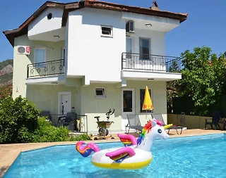 Ortaca Dalyan'da Merkezi Konumda, Özel Havuzu, Geniş Villa - 1