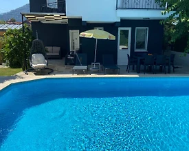 Ortaca Dalyan'da Merkezi Konumda, Özel Havuzu, Geniş Villa - 3