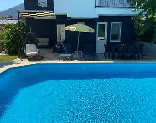 Ortaca Dalyan'da Merkezi Konumda, Özel Havuzu, Geniş Villa - 3