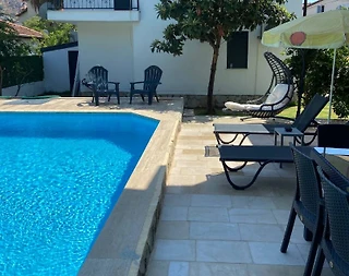 Ortaca Dalyan'da Merkezi Konumda, Özel Havuzu, Geniş Villa - 4