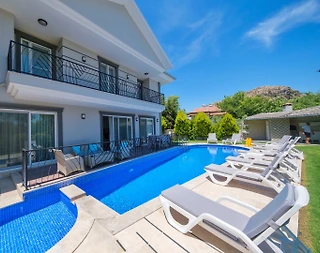 Ortaca Dalyan'da Muhteşem Doğa İçerisinde, Özel Havuzlu, Lüks Villa - 5