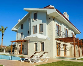 Ortaca Dalyan'da Sakin Konumda, Özel Havuzlu, Modern Villa - 3