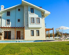 Ortaca Dalyan'da Sakin Konumda, Özel Havuzlu, Modern Villa - 2