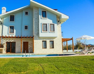 Ortaca Dalyan'da Sakin Konumda, Özel Havuzlu, Modern Villa - 2