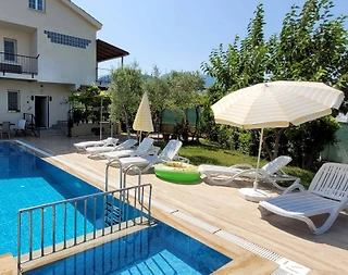 Ortaca Dalyan'da Sakin Konumda, Özel Havuzlu, Modern Villa - 1