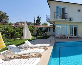 Ortaca Dalyan'da Sakin Konumda, Özel Havuzlu, Modern Villa - 2