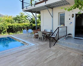 Ortaca Dalyan'da Sakin Konumda, Özel Havuzlu, Modern Villa - 3