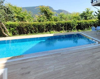 Ortaca Dalyan'da Sakin Konumda, Özel Havuzlu, Modern Villa - 4