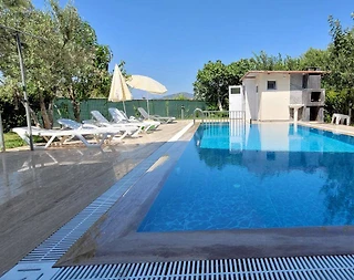 Ortaca Dalyan'da Sakin Konumda, Özel Havuzlu, Modern Villa - 5
