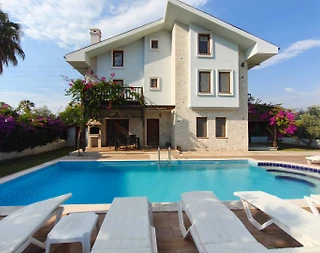 Ortaca Dalyan'da Sakin Konumda, Özel Havuzlu, Modern Villa - 2
