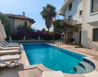 Ortaca Dalyan'da Sakin Konumda, Özel Havuzlu, Modern Villa - 4