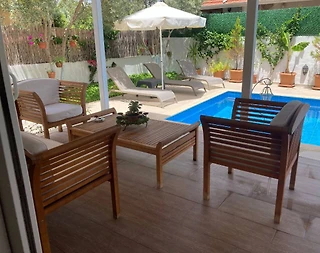 Ortaca Dalyan'da Yemyeşil Bahçeli, Özel Havuzlu, Konforlu Villa - 5