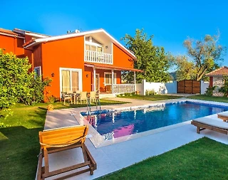 Muğla Ortaca'da Doğa İle İç İçe, Özel Havuzlu, 8 Kişilik Villa - 2